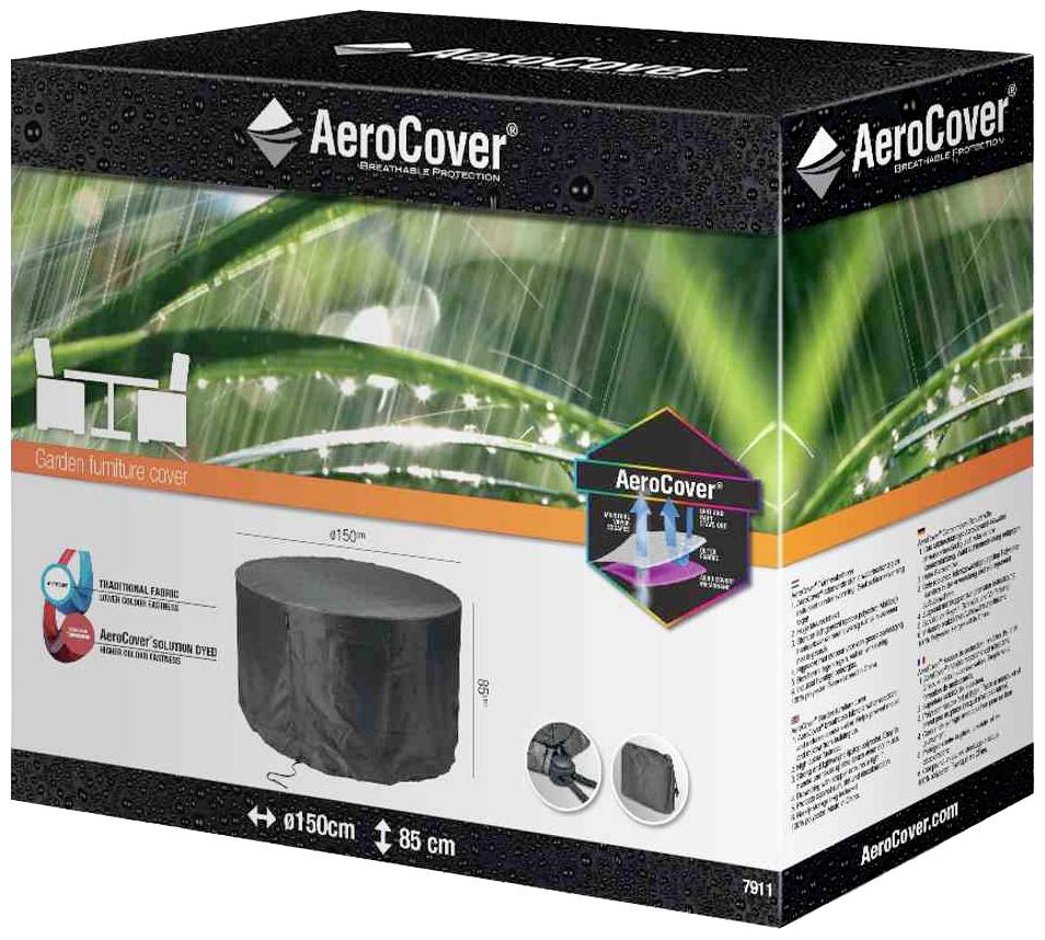 AeroCover 7911 Atmungsaktive Schutzhülle für Sitzgruppen Ø150xH85cm