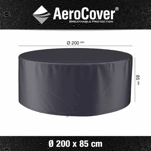 AeroCover 7912 Atmungsaktive Schutzhülle für Sitzgruppen Ø200xH85cm AeroCover 7912 Atmungsaktive Schutzhülle für Sitzgruppen Ø200xH85cm