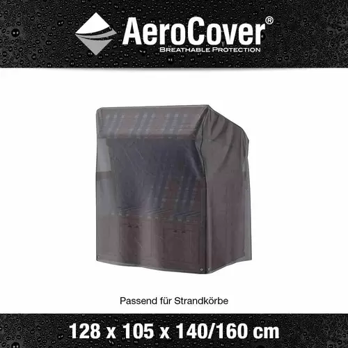 AeroCover 7820 Atmungsaktive Schutzhülle für Strandkörbe 128x105xH160/140cm AeroCover 7820 Atmungsaktive Schutzhülle für Strandkörbe 128x105xH160/140cm