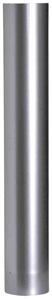 Ein silberfarbener, zylindrischer Metallstab, vertikal ausgerichtet, mit glatter, glänzender Oberfläche.