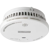 Gloria R1 Rauchwarnmelder batteriebetrieben (Ø x H) 100mm x 33mm Gloria R1 Rauchwarnmelder batteriebetrieben (Ø x H) 100mm x 33mm