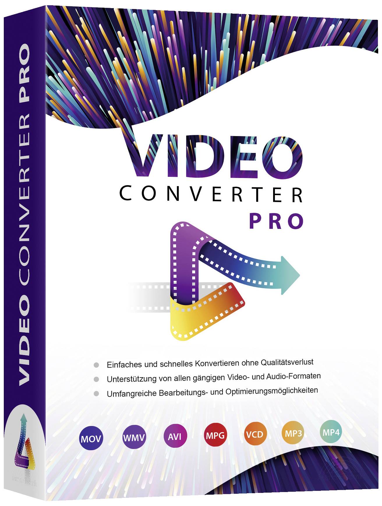 Markt & Technik Video Converter Pro Vollversion, 3 Lizenzen Windows Videobearbeitung