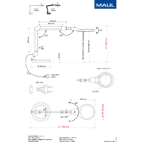 Maul 8263602 LED-Lupenleuchte MAULmakro, mit Standfuß, weiß Vergrößerungsfaktor=1.75 x 127mm 2021 Energieeffizienzklasse E (A - G) Maul 8263602 LED-Lupenleuchte MAULmakro, mit Standfuß, weiß Vergrößerungsfaktor=1.75 x 127mm 2021 Energieeffizienzklasse E (A - G)