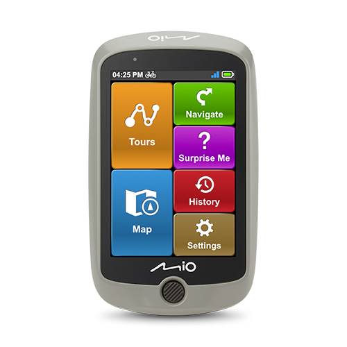 MIO CYCLO Discover Fahrrad-Navi Fahrrad Europa GPS, spritzwassergeschützt