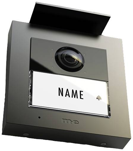 M-e modern-electronics VS-21A Vistasmart Video-Türsprechanlage LAN, WLAN Außeneinheit Anthrazit