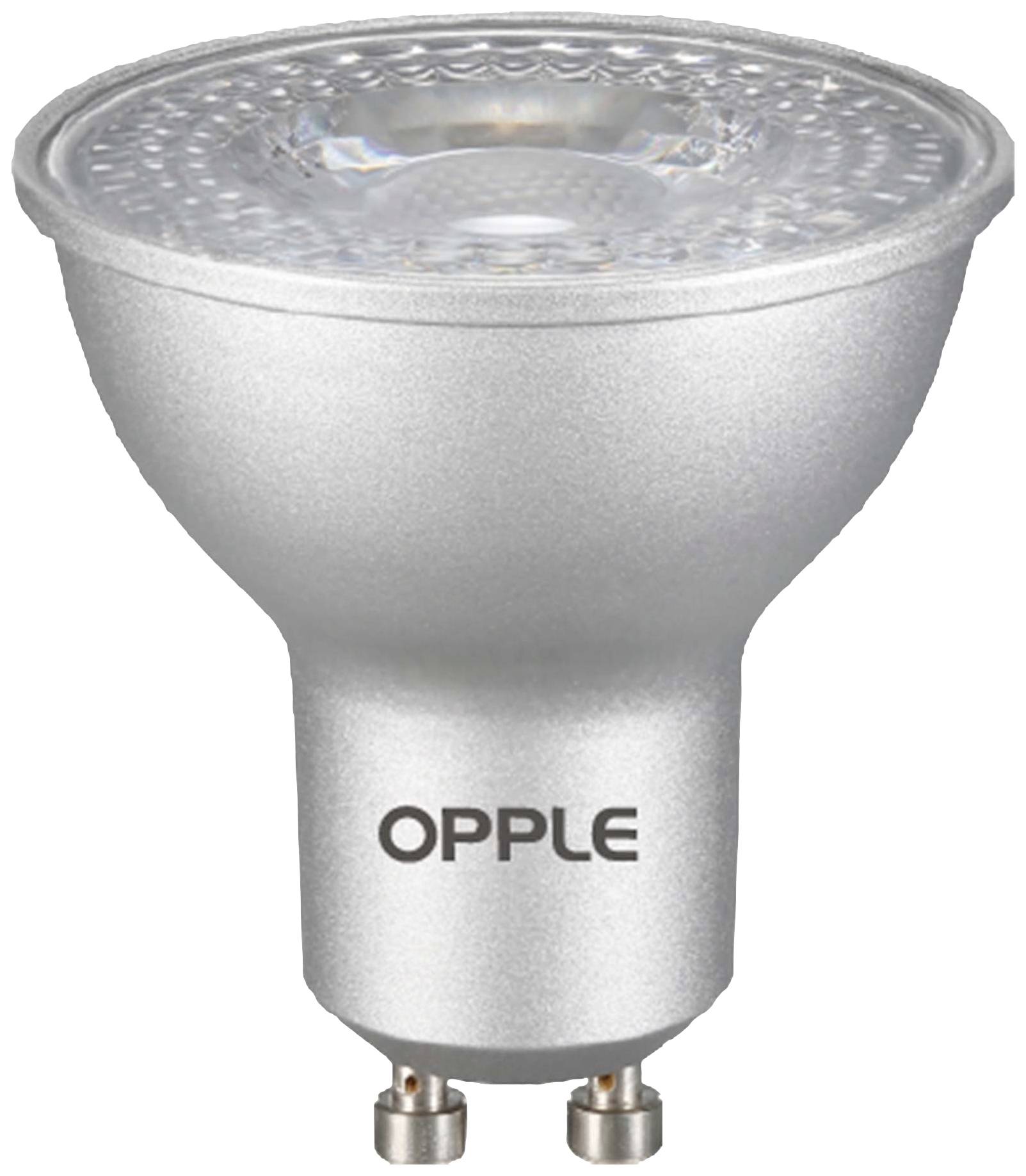 Opple 140060951 LED EEK G (A - G) GU10 Reflektor 7.5W Warmweiß (Ø x L) 50mm x 57mm dimmbar 1St.
