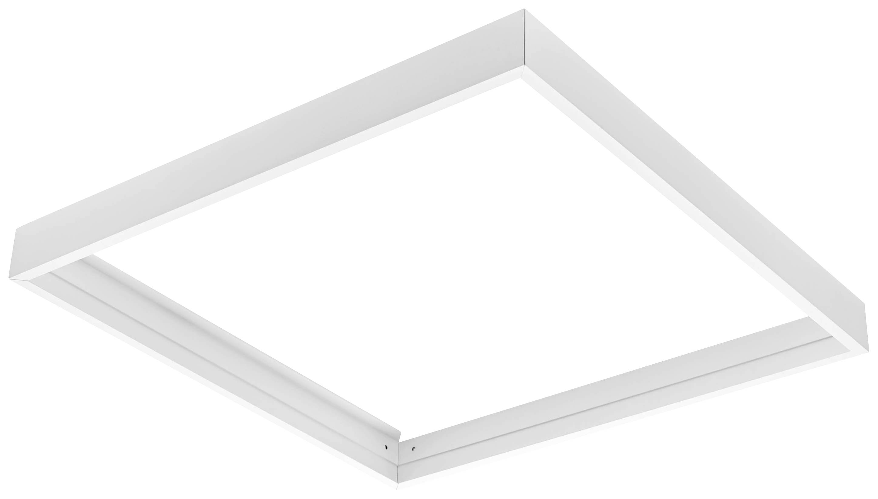 Ein rechteckiges, weißes LED-Panel, meist für Deckenbeleuchtung, mit schlichtem Rahmen und flachem Design.