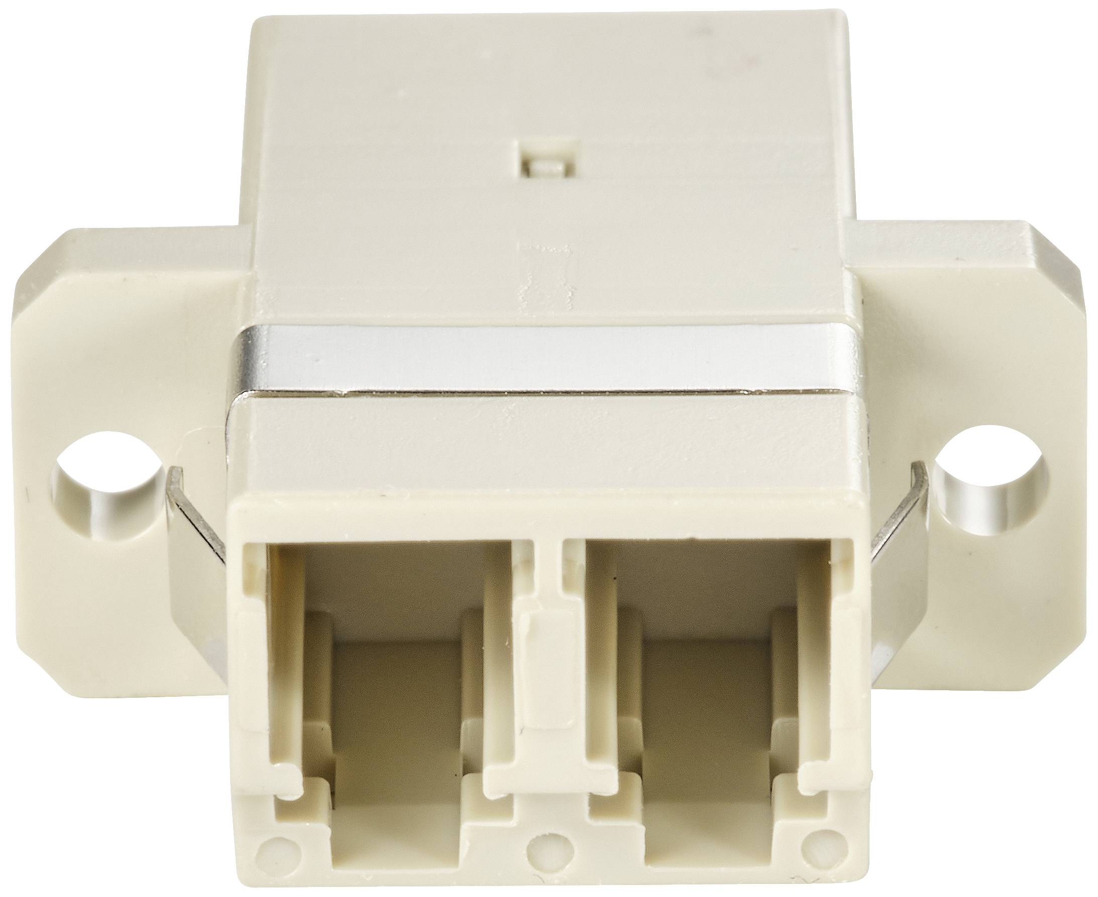 Renkforce RF-5508822 LWL-Adapter LC-Buchse LC-Buchse Duplex Beige