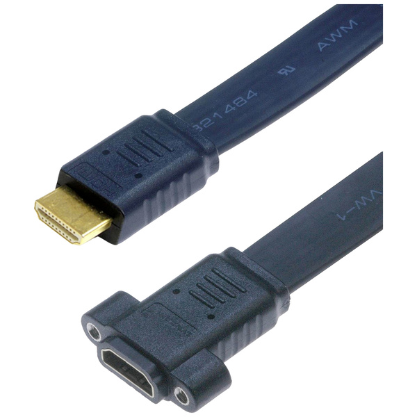 Lyndahl HDMI Anschlusskabel HDMI-A Stecker, HDMI-A Buchse 1.5 m Schwarz LKPK045-15 HDMI-Kabel