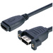 Lyndahl HDMI Adapterkabel HDMI-A Buchse 0.2 m Schwarz LKPK005 HDMI-Kabel