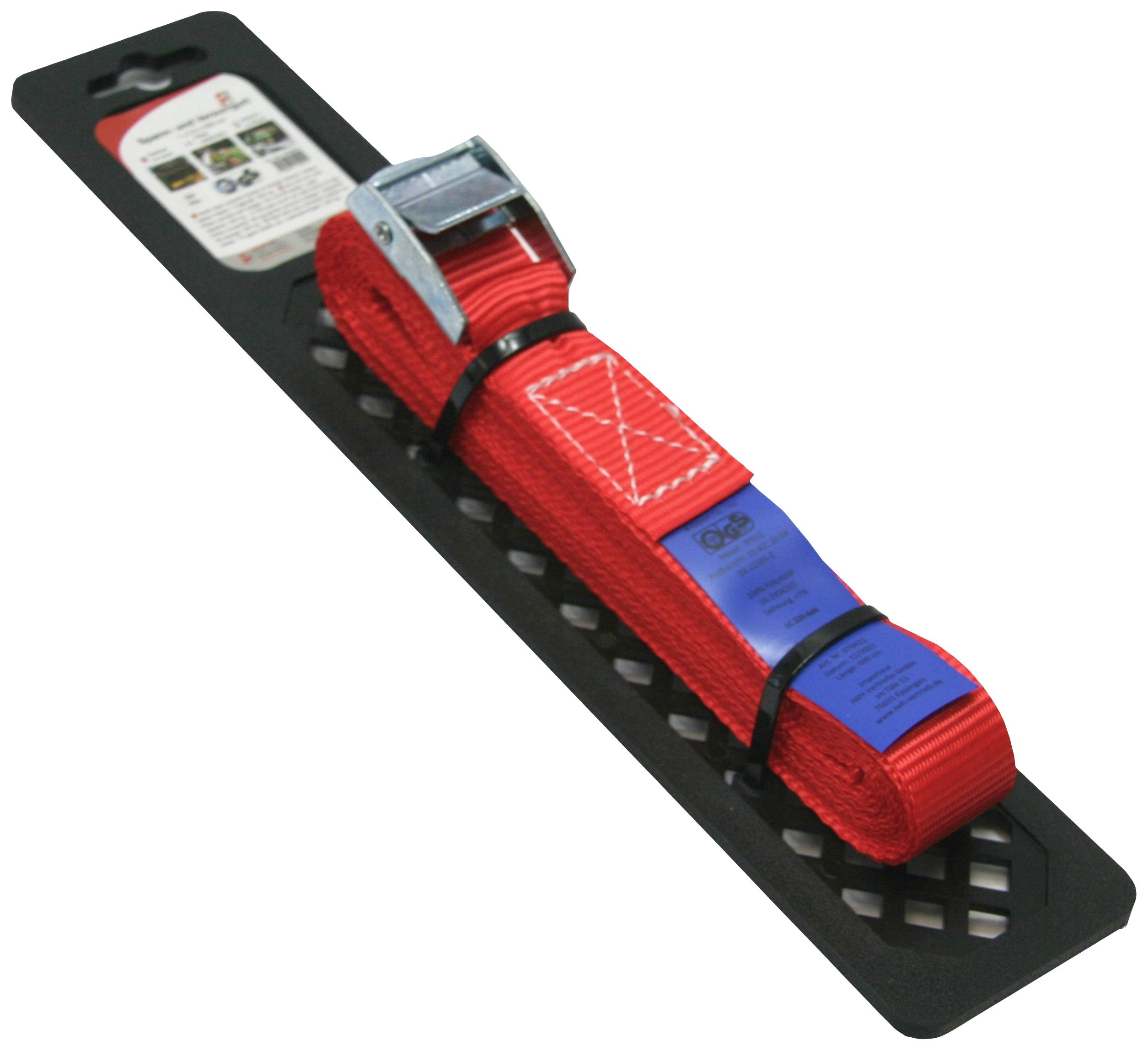 IWH 79421 Klemmgurt Zugkraft LC Niederzurren (einzeln/direkt)=215 daN (L x B) 500cm x 2.5cm Klemmverschluss