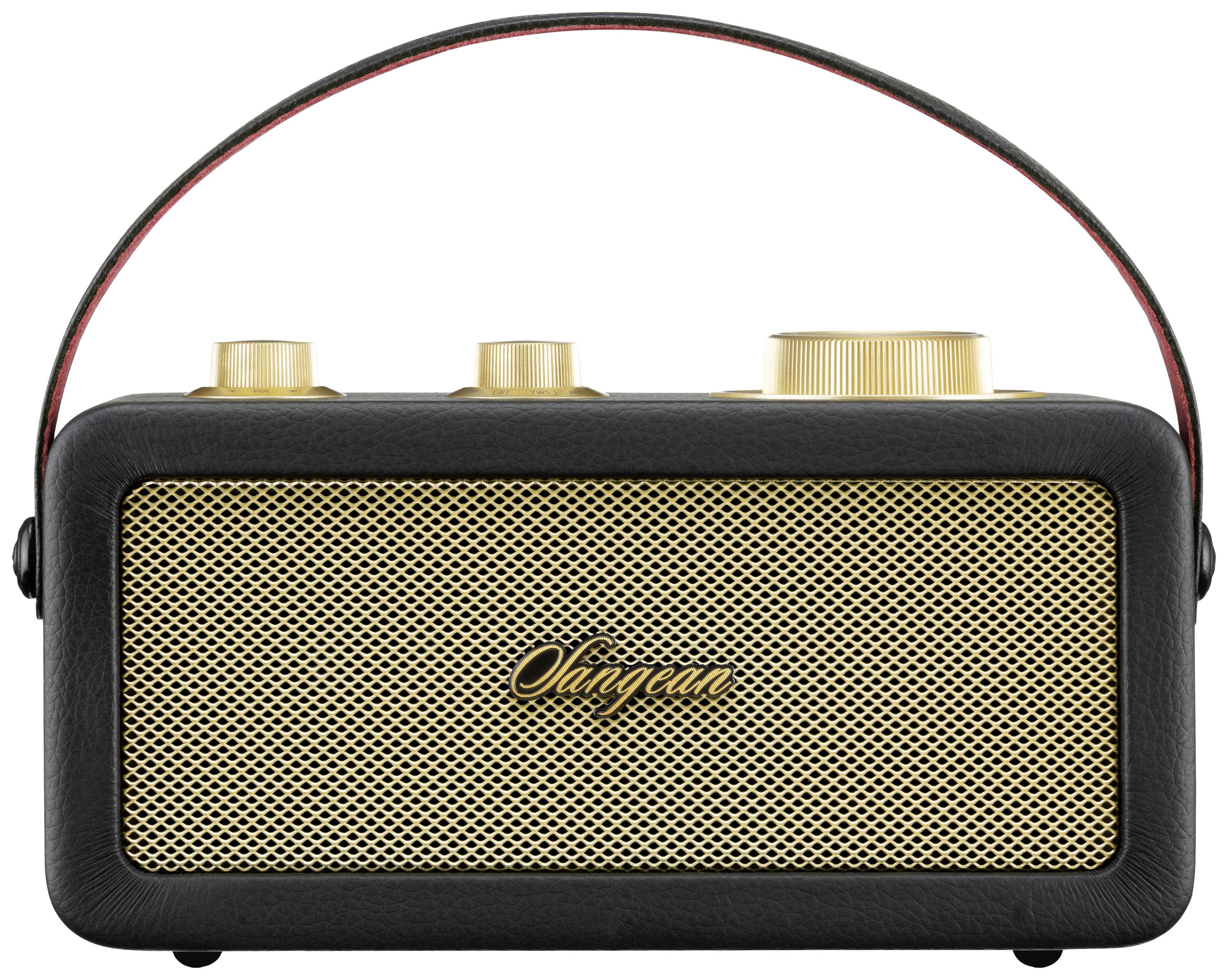 Sangean RA-101 Akku-Radio FM Bluetooth®, AUX wiederaufladbar Schwarz, Gold