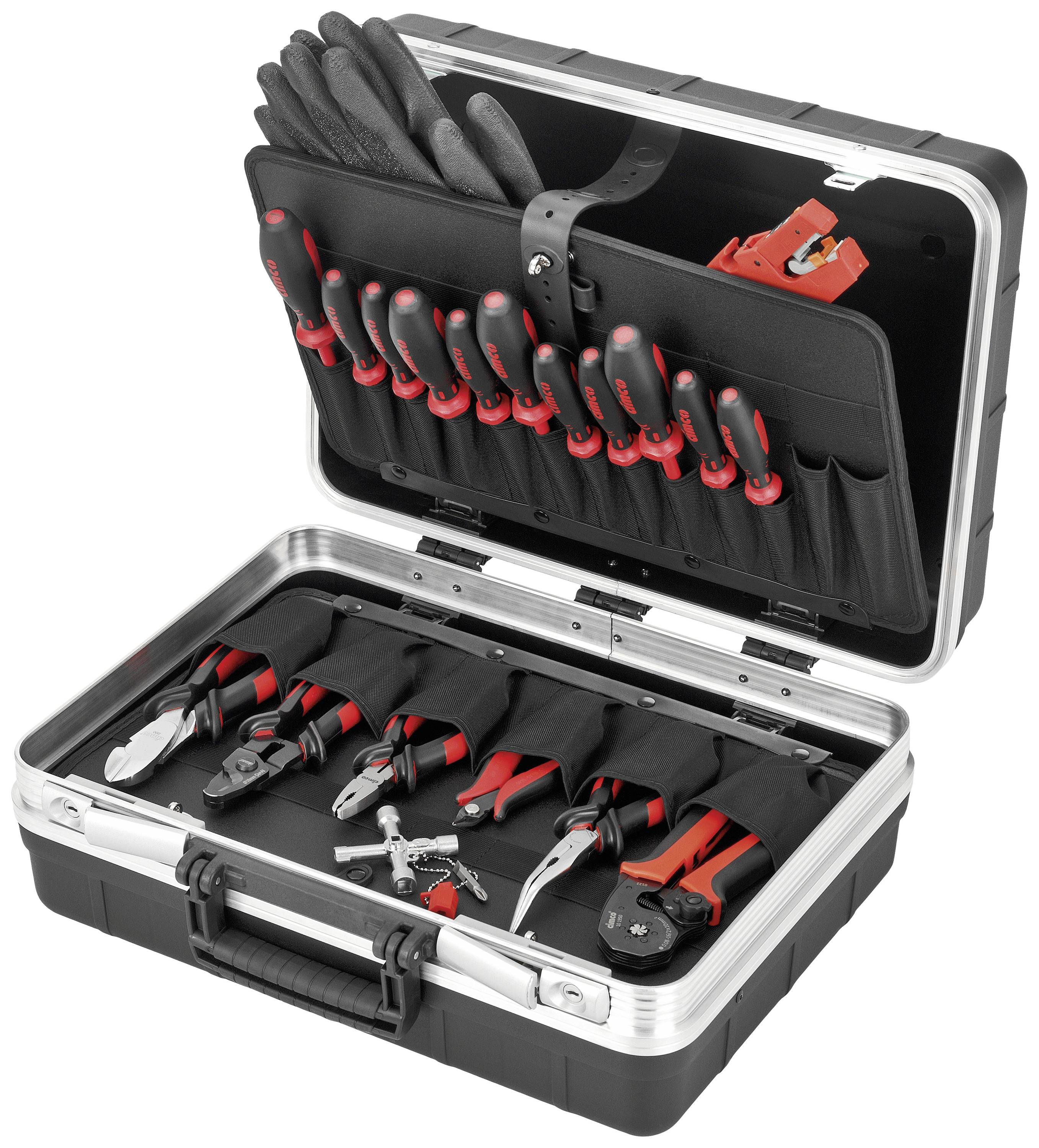 Cimco 170605 Werkzeugkoffer bestückt 21teilig (L x B x H) 395 x 455 x 205mm
