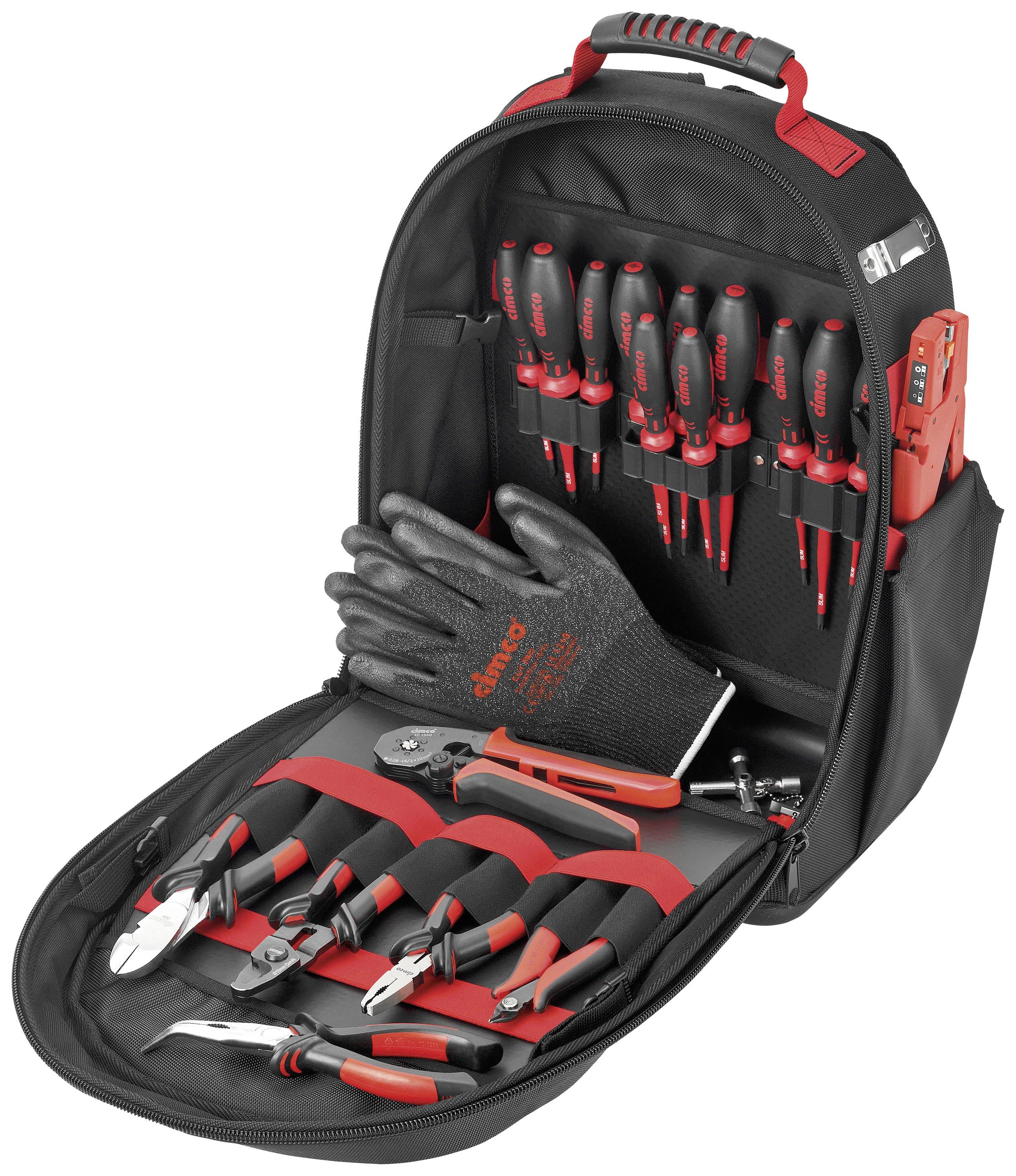 Cimco 170607 Werkzeugrucksack bestückt 21teilig