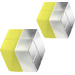 Sigel Neodym Magnet C10 "Extra-Strong" (B x H x T) 20 x 10 x 20mm Würfel Silber 2 St. BA704