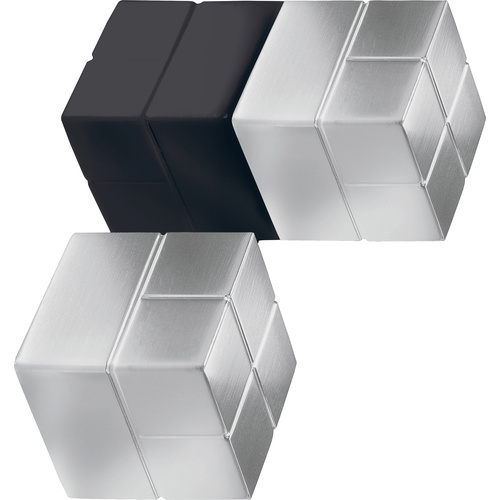 Sigel Neodym Magnet C20 "Super-Strong" (B x H x T) 20 x 20 x 20 mm Würfel Silber 2 St. BA706