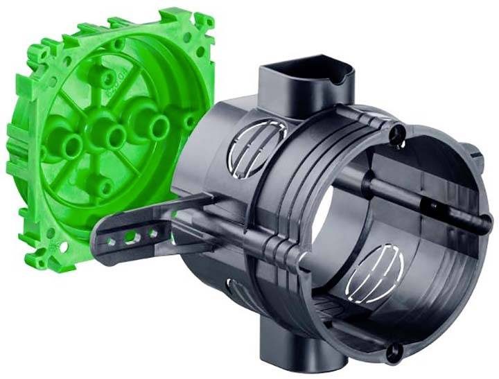 Kaiser Elektro 1155-03 ISO-Dosen-Set 10St.