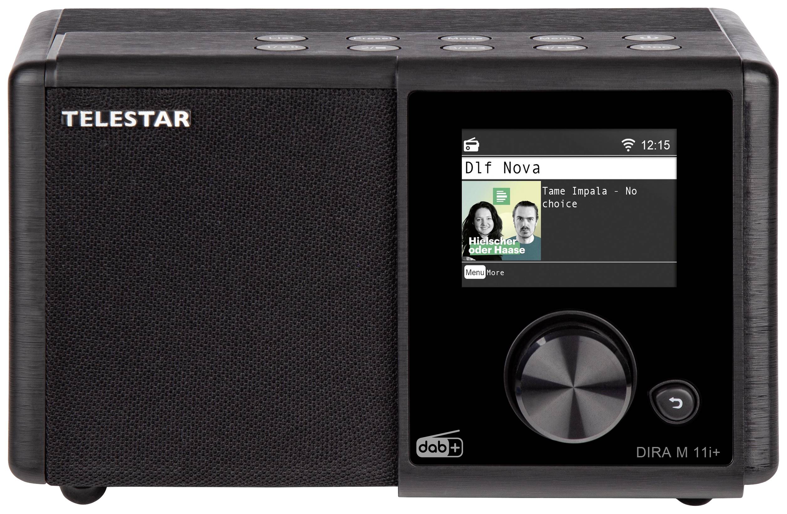 Telestar DIRA M 11i + Internet Tischradio Internet, DAB+, UKW AUX, Bluetooth®, Radiorecorder, USB, WLAN, Internetradio Aufnahmefunktion, Inkl. Fernb