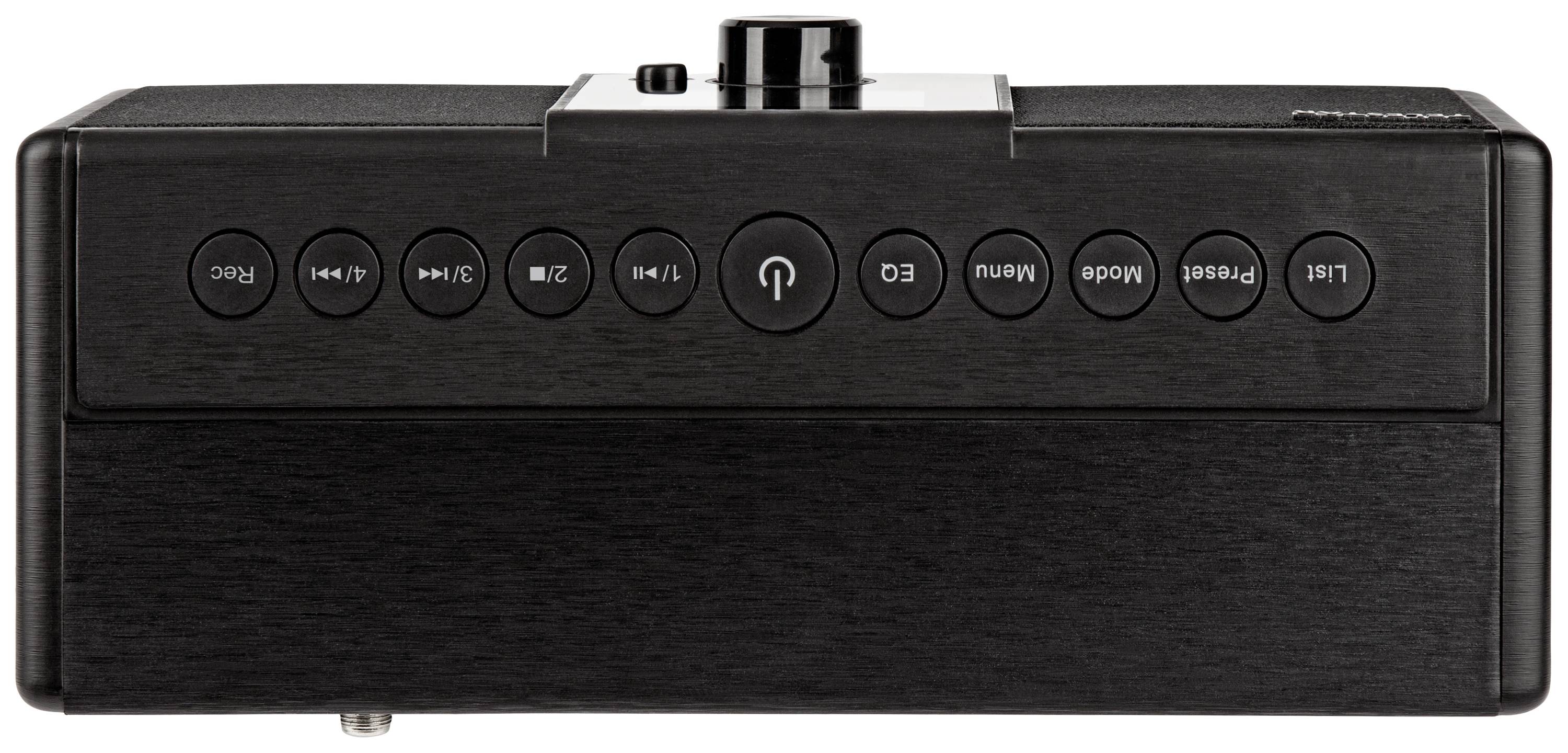 Telestar DIRA S 21i + Internet Tischradio Internet, DAB+, UKW AUX, Bluetooth®, Radiorecorder, USB, WLAN, Internetradio Aufnahmefunktion, Inkl. Fernb