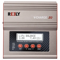 Reely V-Charge 50 Modellbau-Multifunktionsladegerät 12 V, 230V 7A LiIon, LiFePO, LiPo, NiCd, NiMH, Blei Reely V-Charge 50 Modellbau-Multifunktionsladegerät 12 V, 230V 7A LiIon, LiFePO, LiPo, NiCd, NiMH, Blei