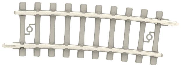 MiniTrix T14513 N Gleis Betonschwelle, gebogen 7.5° 10St.