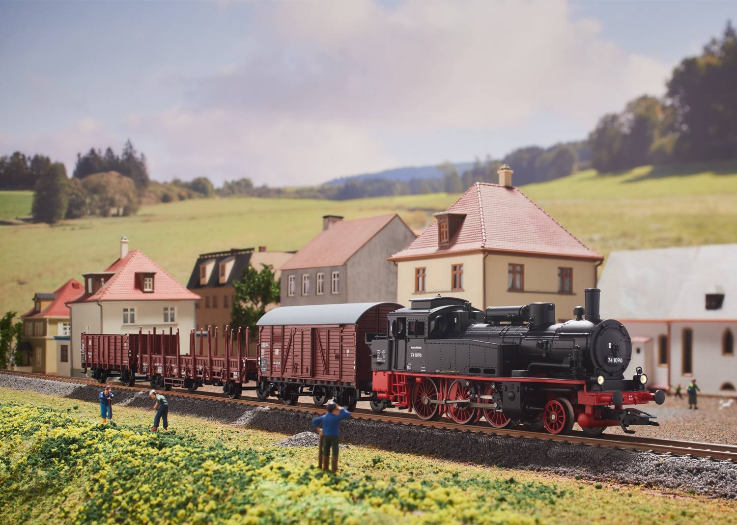 TRIX H0 T21531 Digital-Startpackung Güterzug Epoche III