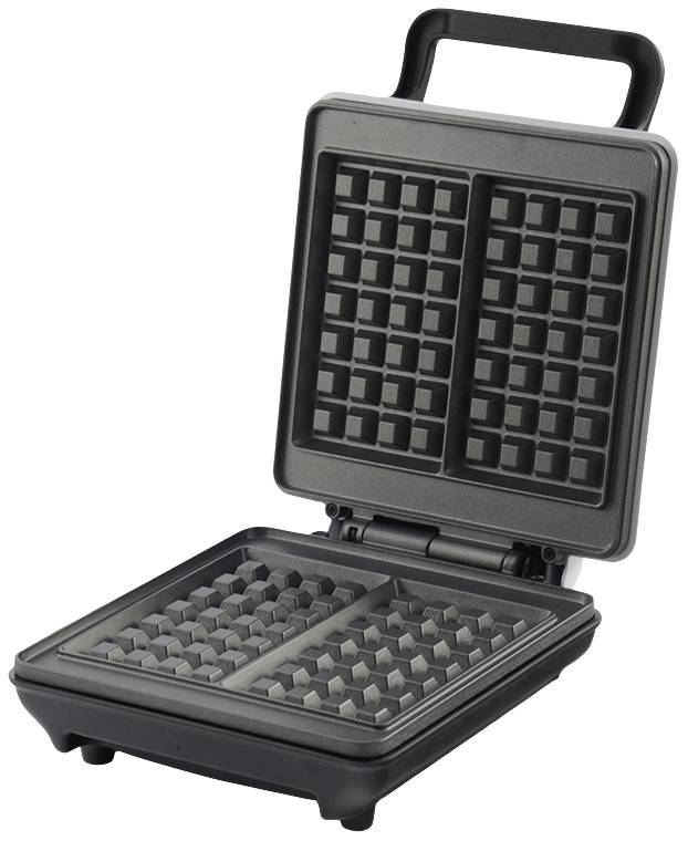 Kalorik TKG WM 1090W Waffeleisen Antihaftbeschichtung, Kontrollleuchte Weiß, Schwarz
