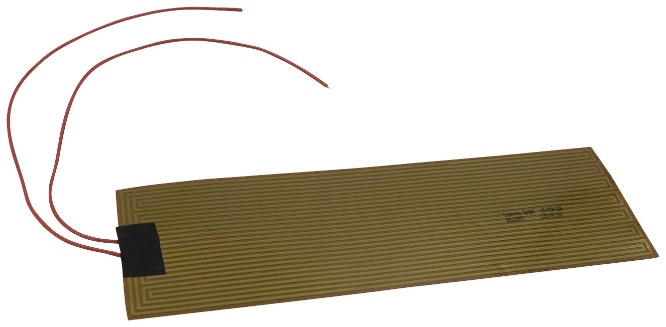 Thermo TECH Polyimid Heizfolie selbstklebend 12 V 4.1 W Schutzart IPX4 (L x B) 205 mm x 65 mm