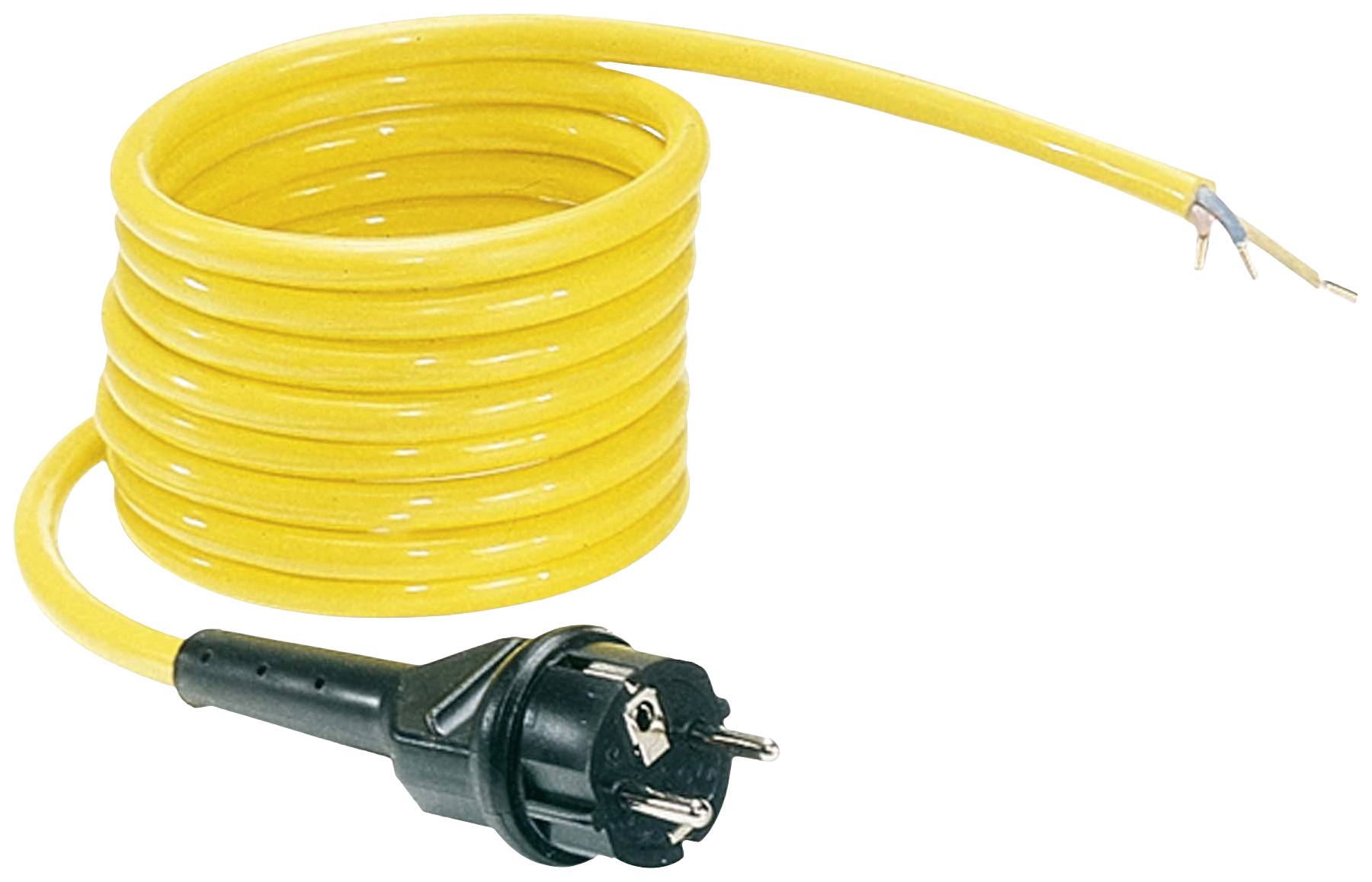 Gifas Electric 203686 Strom Anschlusskabel Gelb 10m