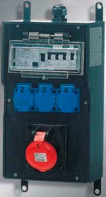 Gifas Electric CEE Stromverteiler 73102CPO5 230439 400V