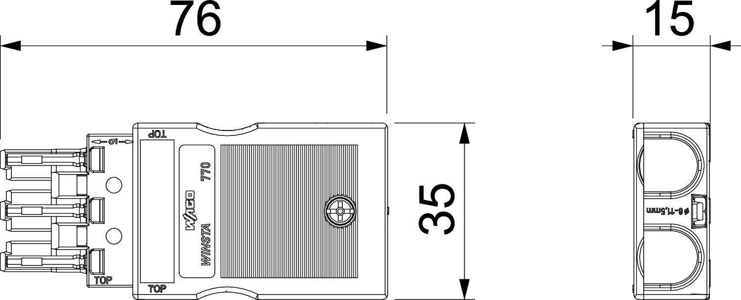 OBO Bettermann 6108950 Buchsenteil