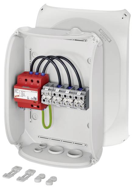 Hensel 62000415 SP 2831G Überspannungsschutz-Ableitergehäuse 1St.