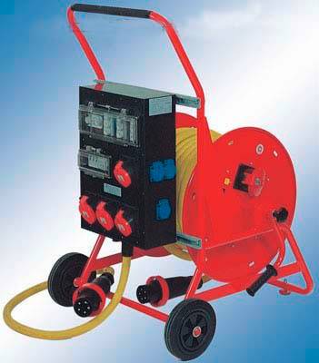 Gifas Electric 207356 Kabeltrommel 25m CEE-Stecker 63A 5polig