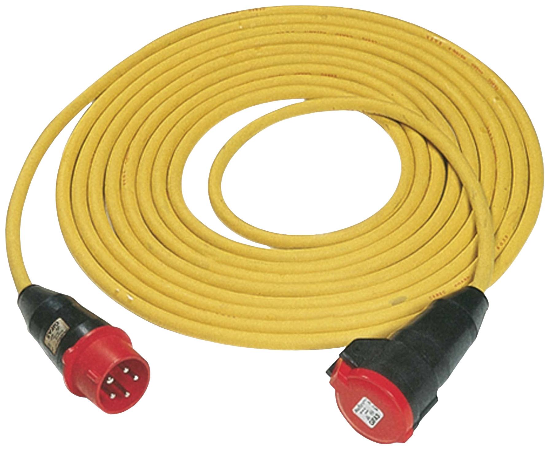 Gifas Electric 102221 Strom Verlängerungskabel Gelb 20m