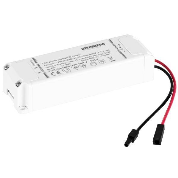 Brumberg 10171183 10171183 LED-Wandleuchte LED fest eingebaut 4W LED Schwarz