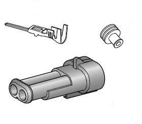 MTA Automotive 3050125 Steckverbinder-Set