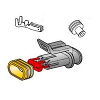 MTA Automotive 3050126 Steckverbinder-Set MTA Automotive 3050126 Steckverbinder-Set