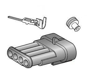 MTA Automotive 3050129 Steckverbinder-Set