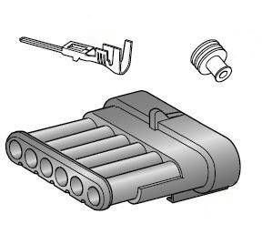 MTA Automotive 3050133 Steckverbinder-Set