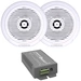 Lyndahl LYNCS180IPS2 2-Wege Set Einbau-Lautsprecher 120W 4Ω Weiß 1 Set Lyndahl LYNCS180IPS2 2-Wege Set Einbau-Lautsprecher 120W 4Ω Weiß 1 Set