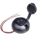 ProCar Runde Aufbau-Power USB-C/A Doppelsteckdose mit Deckel Belastbarkeit Strom max.=5A 12 V, 24V ProCar Runde Aufbau-Power USB-C/A Doppelsteckdose mit Deckel Belastbarkeit Strom max.=5A 12 V, 24V