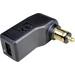 ProCar Gewinkelter USB Normstecker Belastbarkeit Strom max.=3 A 12 V, 24 V