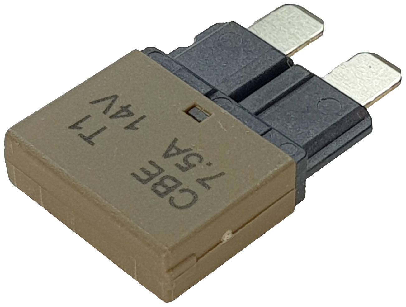 Hansor CBE1-0714 Sicherungsautomat Standard Flachsicherung 7.5A Braun 1St.