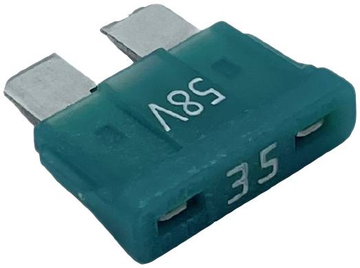 Hansor ATP-M35 Kfz Standard Flachsicherung 35A Dunkelblau