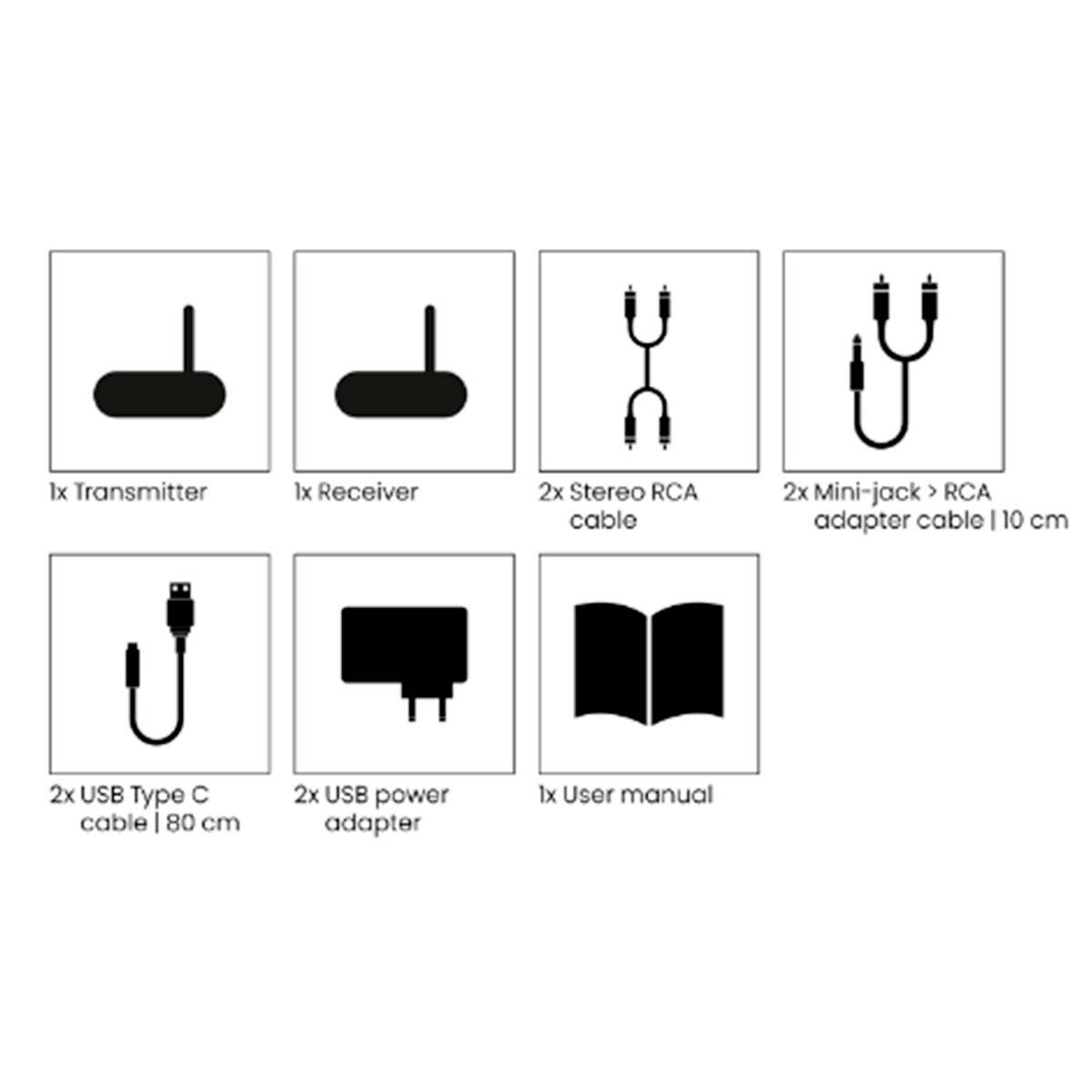 Marmitek Audio Anywhere 630 Cinch (Stereo) Audio Extender 20m