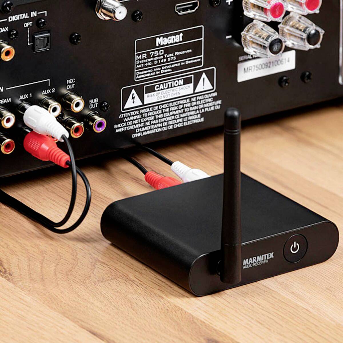 Marmitek Audio Anywhere 630 Cinch (Stereo) Audio Extender 20m