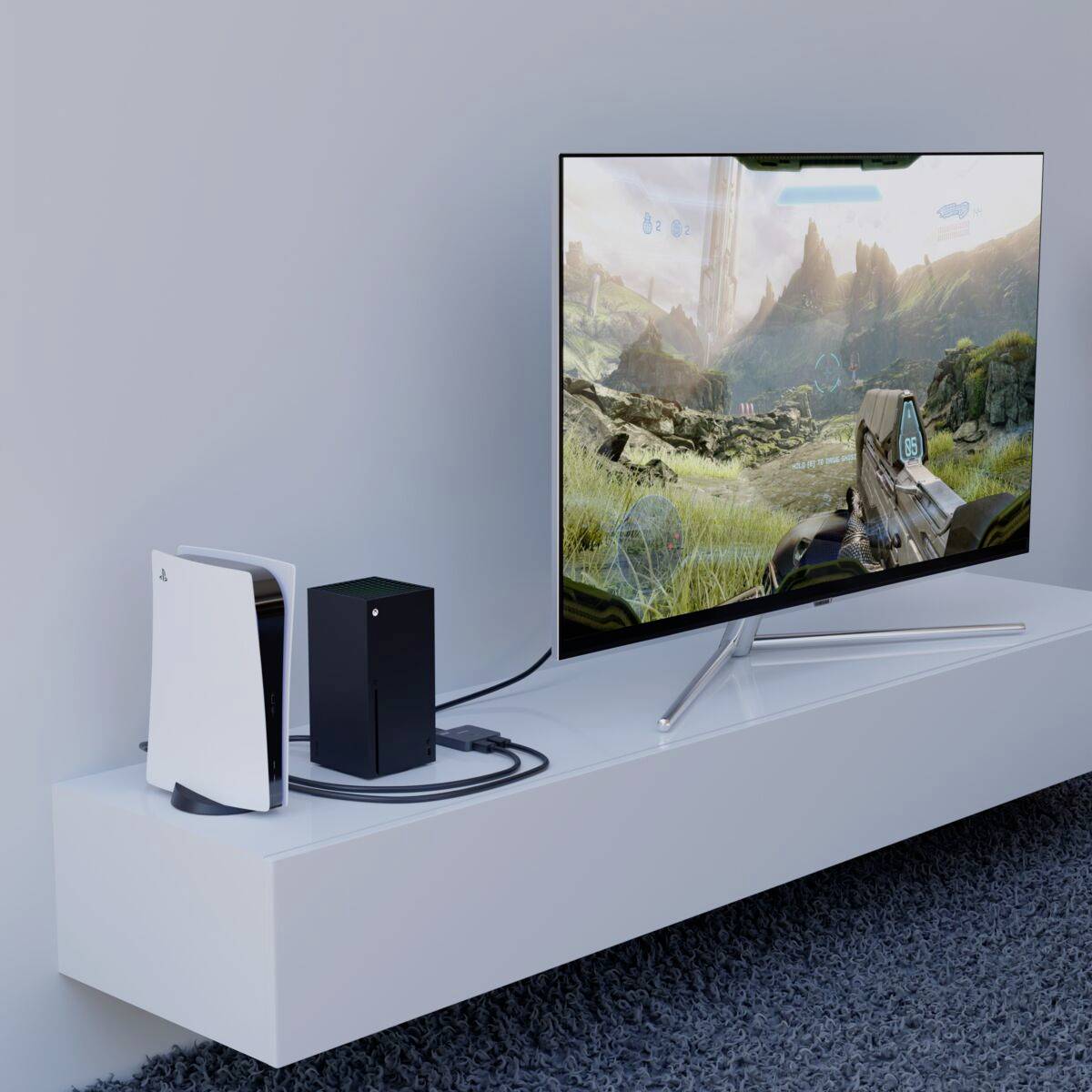 Marmitek Connect 720 3+1 Port HDMI-Switch 7680 x 4320 Pixel