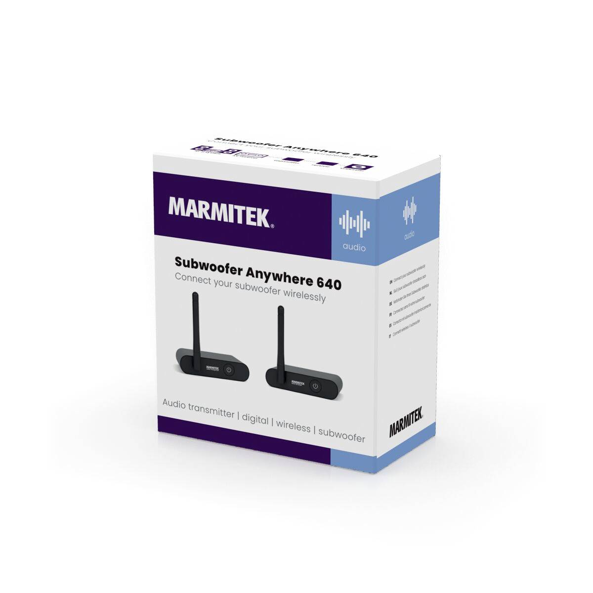 Marmitek Subwoofer Anywhere 640 Cinch (Stereo) Audio Extender 20m