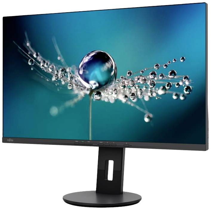 Fujitsu B2711 TS QHD LED-Monitor EEK D (A - G) 68.6 cm (27 Zoll) 2560 x 1440 Pixel 16:9 5 ms DisplayPort, HDMI®, DVI, Kopfhörer (3.5 mm Klinke), Au