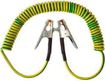 Gifas Electric 249659 Strom Anschlusskabel Grün, Gelb 0.6m